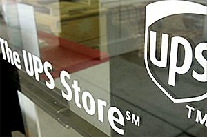 UPS Store Window