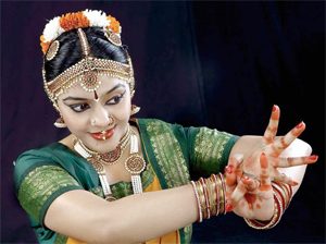 Jay Performing Bharatanatyam Dance in Traditional Attire 