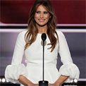 Melania Giving Her Speech at the RNC
