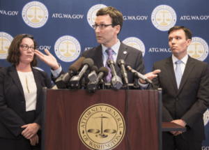 Washington State A.G. holds Press Conference to Explain why Travel Ban 2.0. Remains Unconstituional
