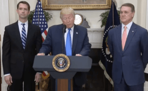 President Trump along with Senators Mr. Cotton and Mr. Perdue announced the introduction of the “Reforming American Immigration for a Strong Economy” Act or RAISE Act.