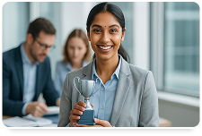O-1A Visa International Award Win